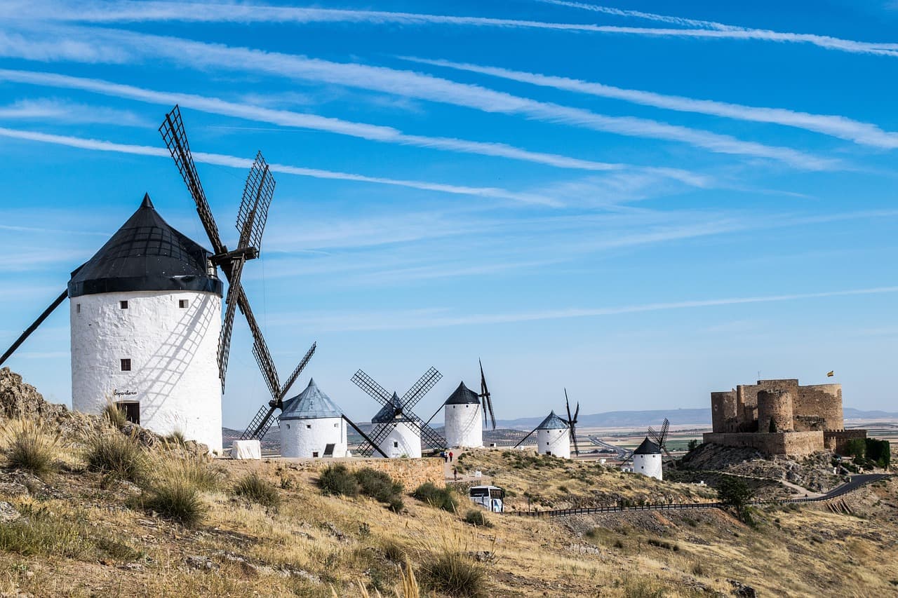 Vista de Seseña, España
