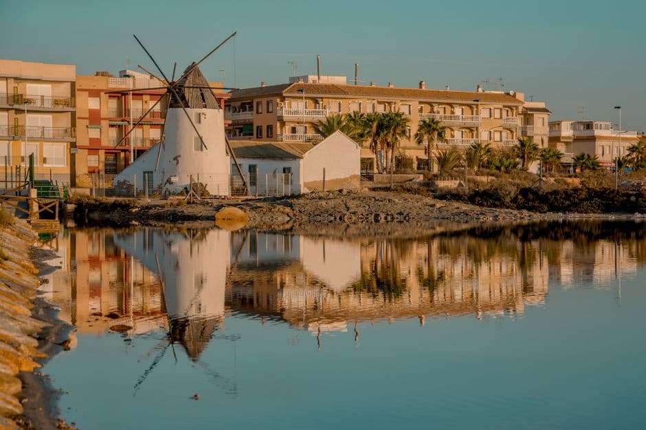 Vista de San Pedro del Pinatar, España
