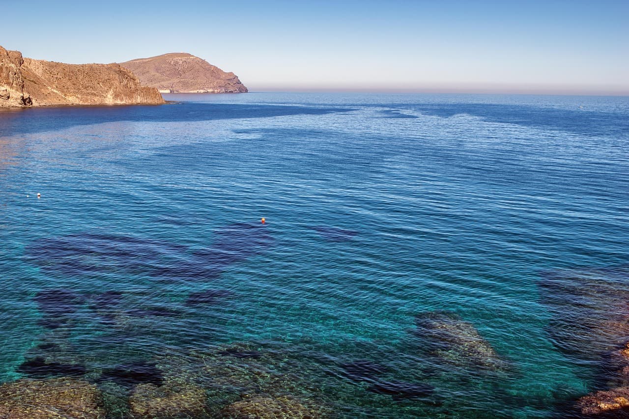 Vista de Vícar, España