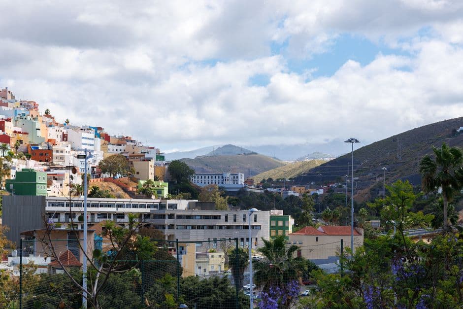 Vista de Gáldar, España