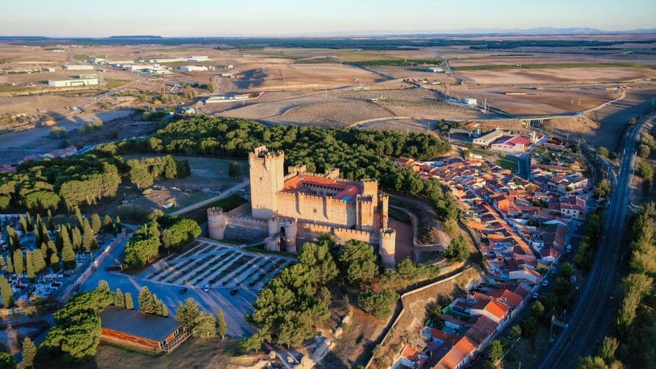 Castillo de La Mota en Medina del Campo, en la sala de chat de Mejorada del Campo