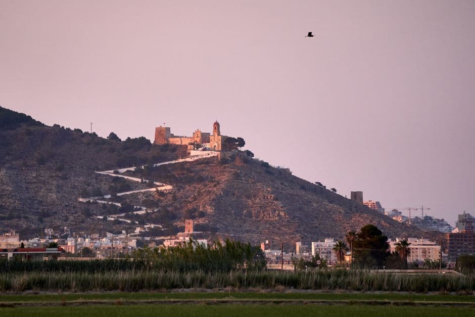 Vista de Cullera, España