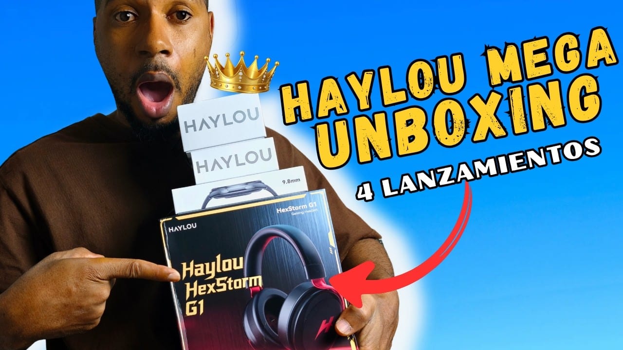 Miniatura del vídeo «Haylou 2026: Los 4 Gadgets que Todos Quieren Pero No Conocen»