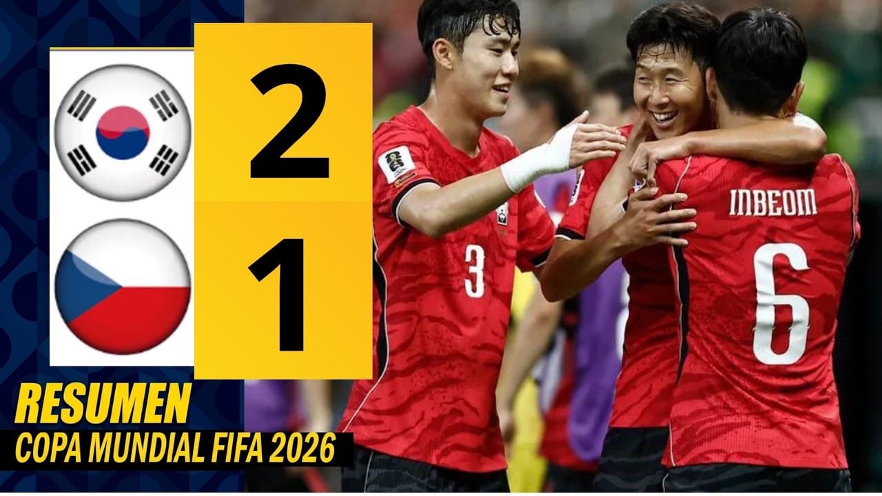 Miniatura del vídeo «🚨 COREA DEL SUR REMONTA A CHEQUIA | Resumen y Análisis del 2 -1 en el Mundial 2026»