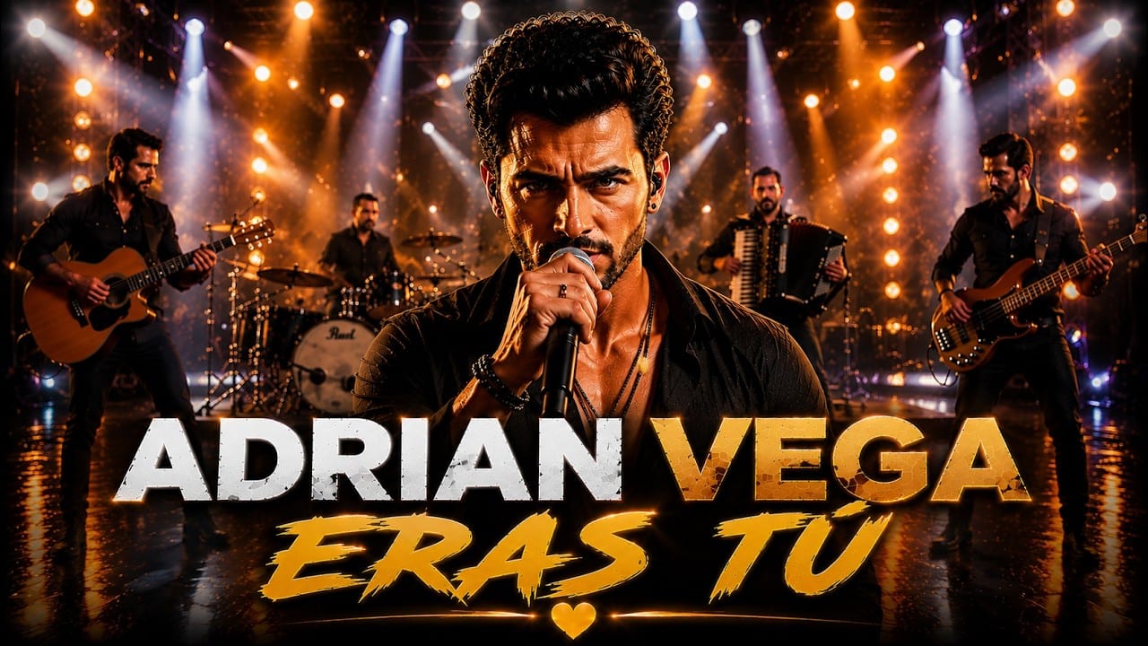 Miniatura del vídeo «❤️ ADRIAN VEGA – ERAS TÚ | CANCIÓN ROMÁNTICA EN ESPAÑOL | VIDEO OFICIAL 2026»