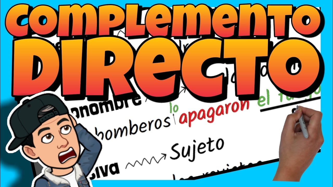 Miniatura del vídeo «🔴 COMPLEMENTO DIRECTO | Qué es y cómo identificarlo»