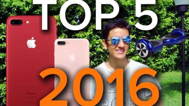 Miniatura del vídeo «Top 5 GADGETS y SMARTPHONES del 2016 |»