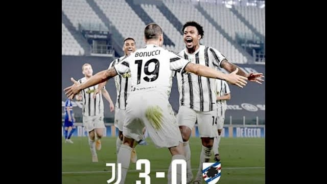 Miniatura del vídeo «Juve 3 vs Sampdoria 0 analisis y resumenes 22/09/2020»
