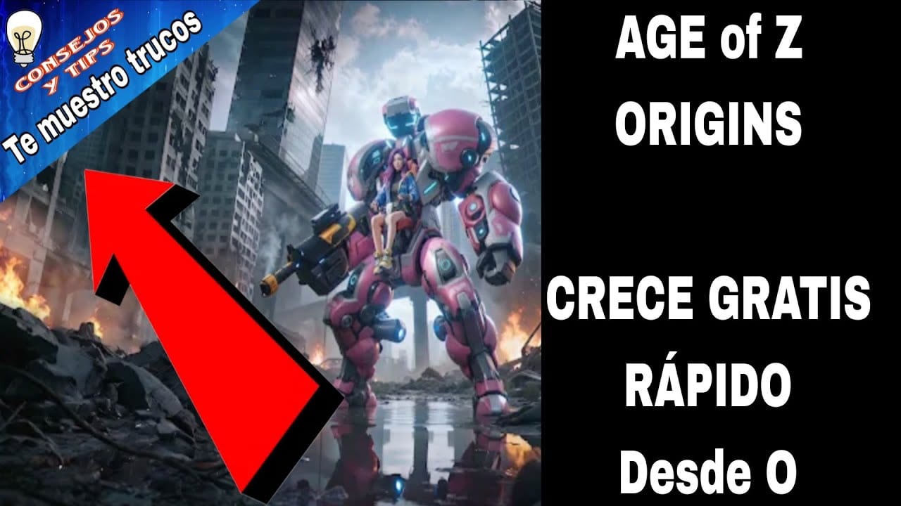 Miniatura del vídeo «✅ CRECE GRATIS ( Trucos )  desde cero. MEJORA TU CIUDAD RÁPIDO y sencillo/ AGE OF ORIGINS 🔥👍»