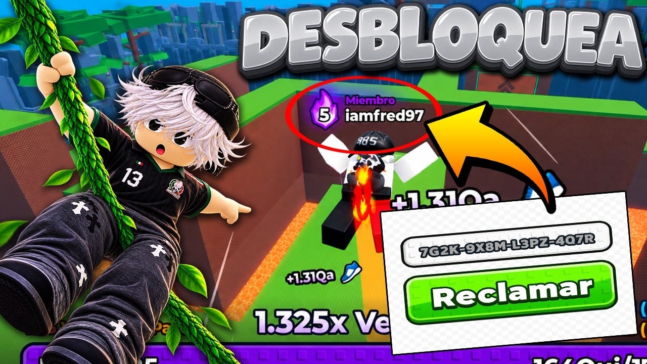Miniatura del vídeo «RAPIDO! COMO DESBLOQUEAR EL CODIGO SECRETO ESCAPA DEL MONO Y TENER ETIQUETA DE MIEMBRO &quot;GRATIS&quot;»