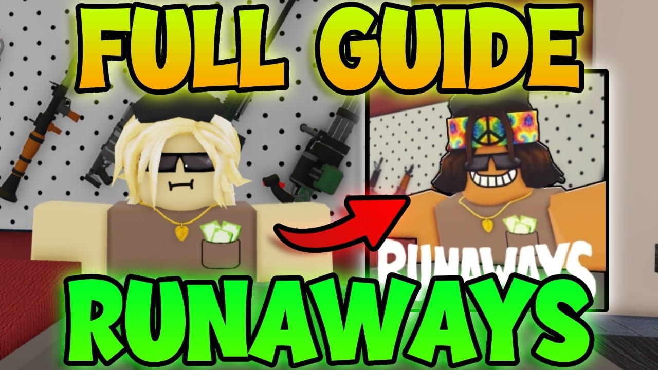Miniatura del vídeo «RUNAWAYS Roblox Full Guide - RUNAWAYS  Roblox Tips &amp; Tricks! (Beat Runnaways Fast)»