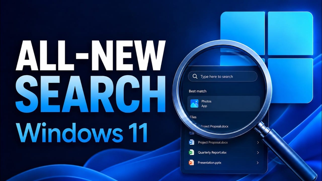 Miniatura del vídeo «All-New Windows 11 Search Updates | Tips and Tricks»