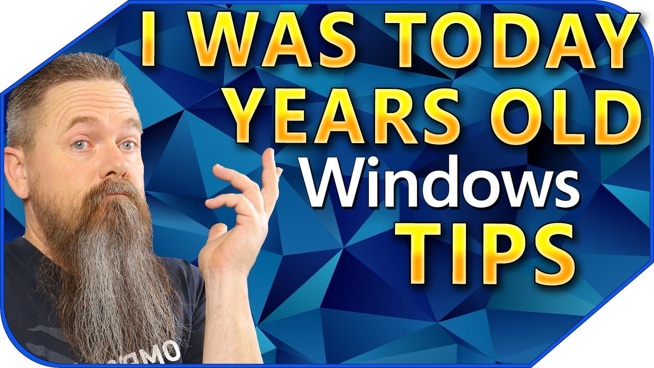 Miniatura del vídeo «Windows Tips You Didn&#39;t Know About»