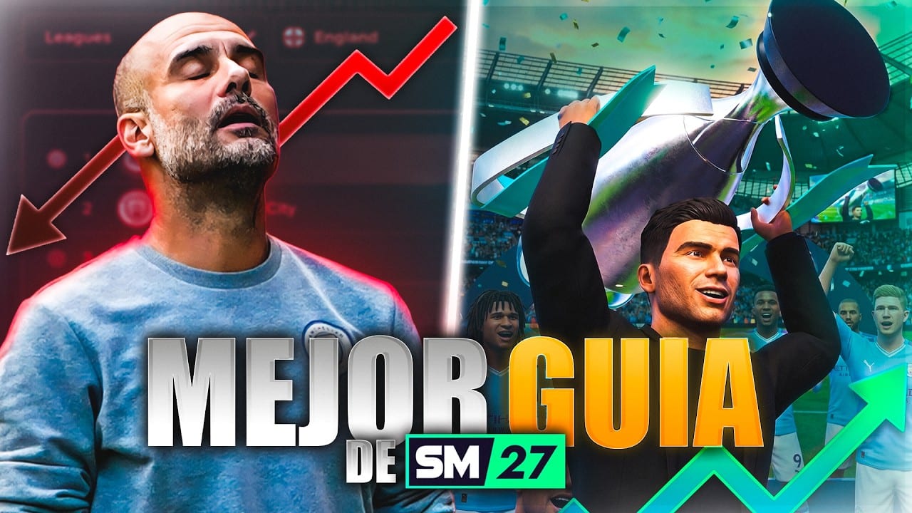 Miniatura del vídeo «📖 La guía DEFINITIVA de Soccer Manager 2027 🔥 CONSEJOS Y TRUCOS»