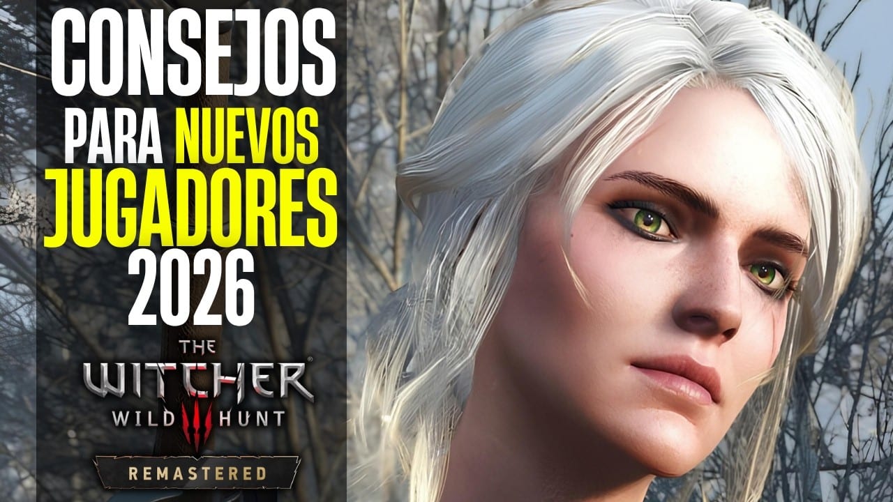 Miniatura del vídeo «Tips y Trucos para The Witcher 3 Remastered🔥 | 2026 | Guia |»