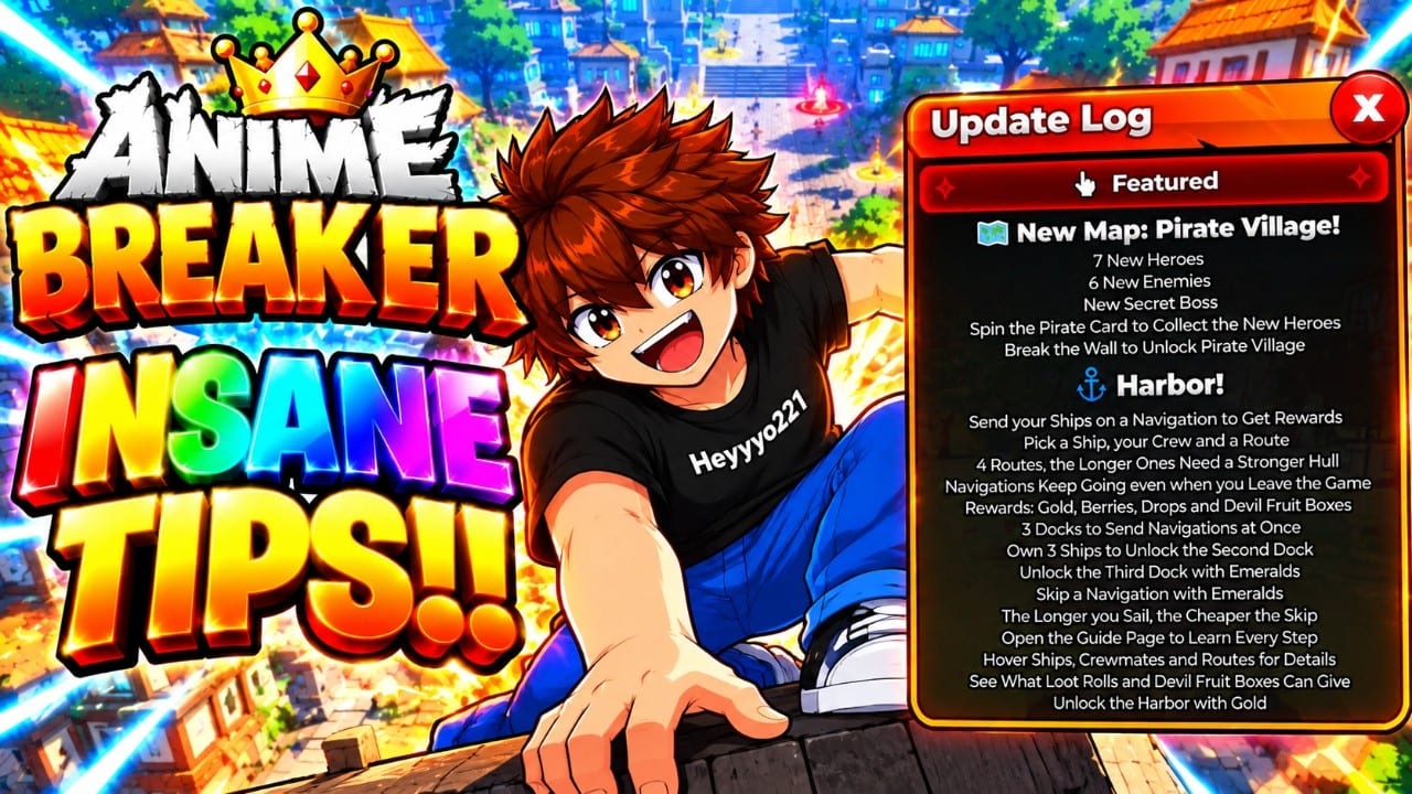 Miniatura del vídeo «BEST Tips &amp; Tricks for Anime Breakers! (UPDATED Guide)»