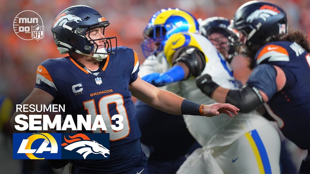 Miniatura del vídeo «Los Angeles Rams vs. Denver Broncos | Semana 3 - Temporada NFL 2026 | Resumen en español»