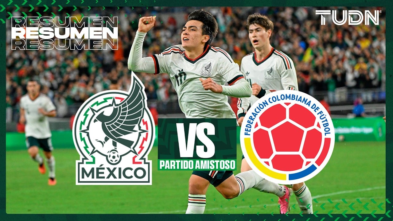 Miniatura del vídeo «RESUMEN Y GOLES I México vs Colombia | Amistoso - Fecha FIFA 2026 | TUDN»