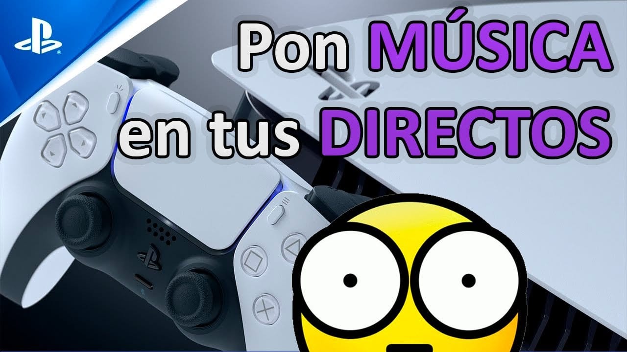 Miniatura del vídeo «🎼  TUTORIAL -  3 sencillos Pasos para poner MÚSICA en tus Directos con la PlayStation 5 🎼»