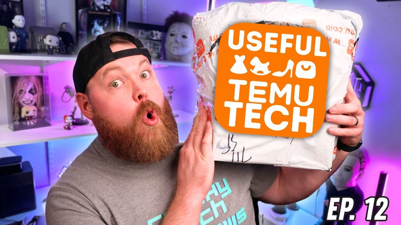 Miniatura del vídeo «Actually Useful Temu Tech Ep. 12 – Unique Tech, Gadgets, and More!»