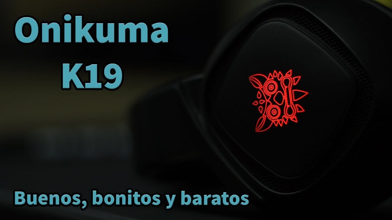 Miniatura del vídeo «Onikuma K19 │ Review en español │ Oh My Gadgets»