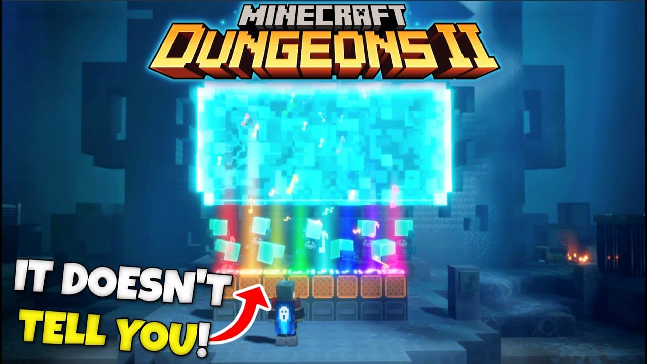 Miniatura del vídeo «15 Tricks You NEED TO KNOW In Minecraft Dungeons 2!»