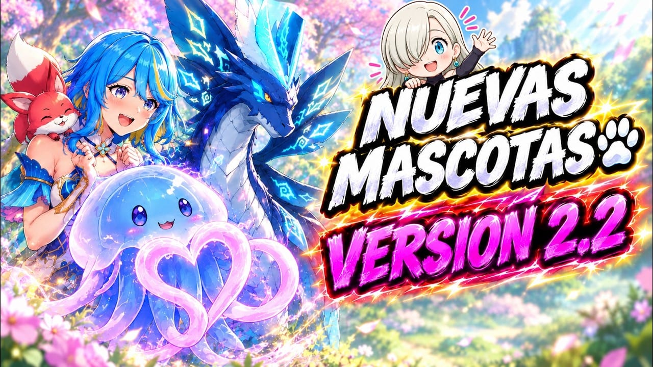 Miniatura del vídeo «🔥 ¡GUÍA DE MASCOTAS DE LA 2.2! 🐾 DÓNDE ENCONTRARLAS Y TRUCOS ⚡ 7DS ORIGIN / SEVEN DEADLY SINS ORIGIN»