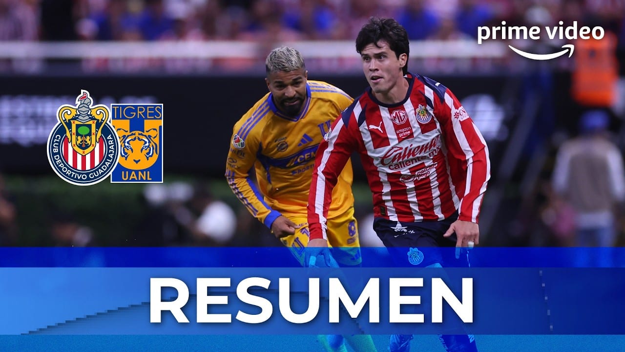 Miniatura del vídeo «RESUMEN Y GOLES: CHIVAS ESTÁ EN SEMIFINALES VENCIENDO A TIGRES»
