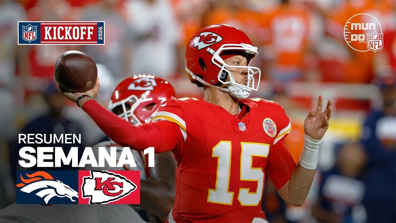 Miniatura del vídeo «Denver Broncos vs. Kansas City Chiefs | Semana 1 - Temporada NFL 2026 | Resumen en español»