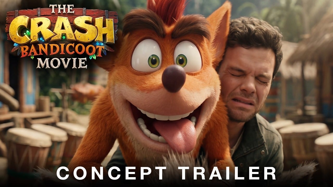 Miniatura del vídeo «The CRASH BANDICOOT Movie (2027) | LIVE ACTION TRAILER CONCEPT| (Video Game Movie Fan Film)»