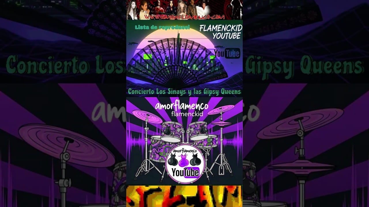 Miniatura del vídeo «Los Sinays y Las Gipsy Queens Directo»
