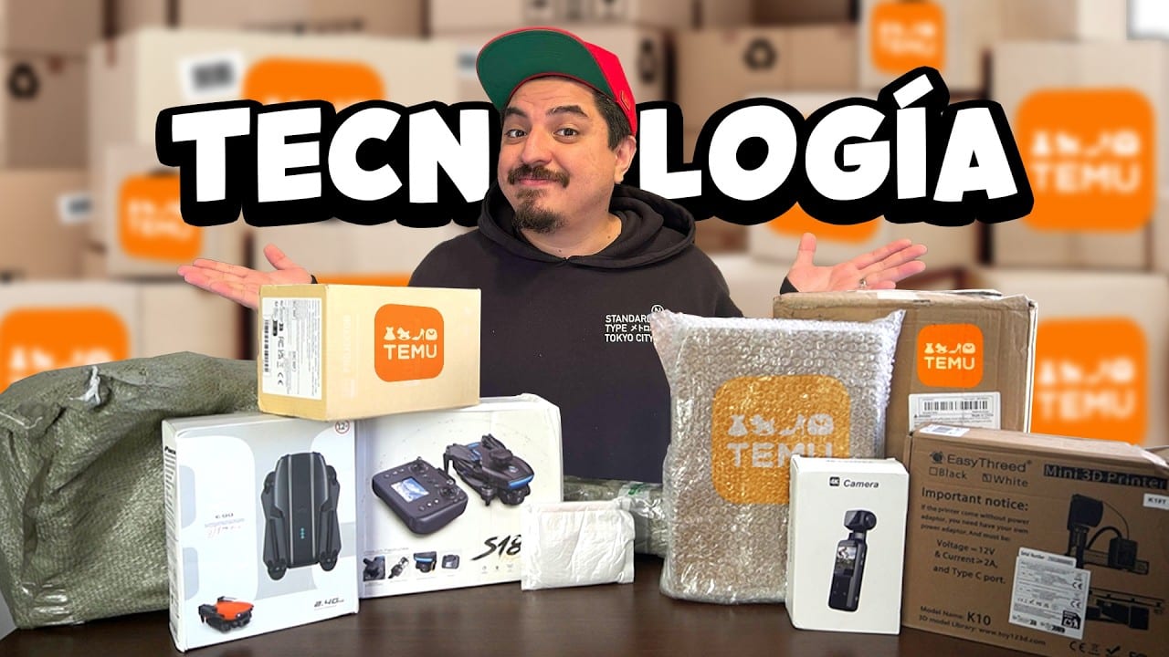 Miniatura del vídeo «LA TECNOLOGÍA MÁS BARATA DE TEMU 💸 ¿ES BUENA?»