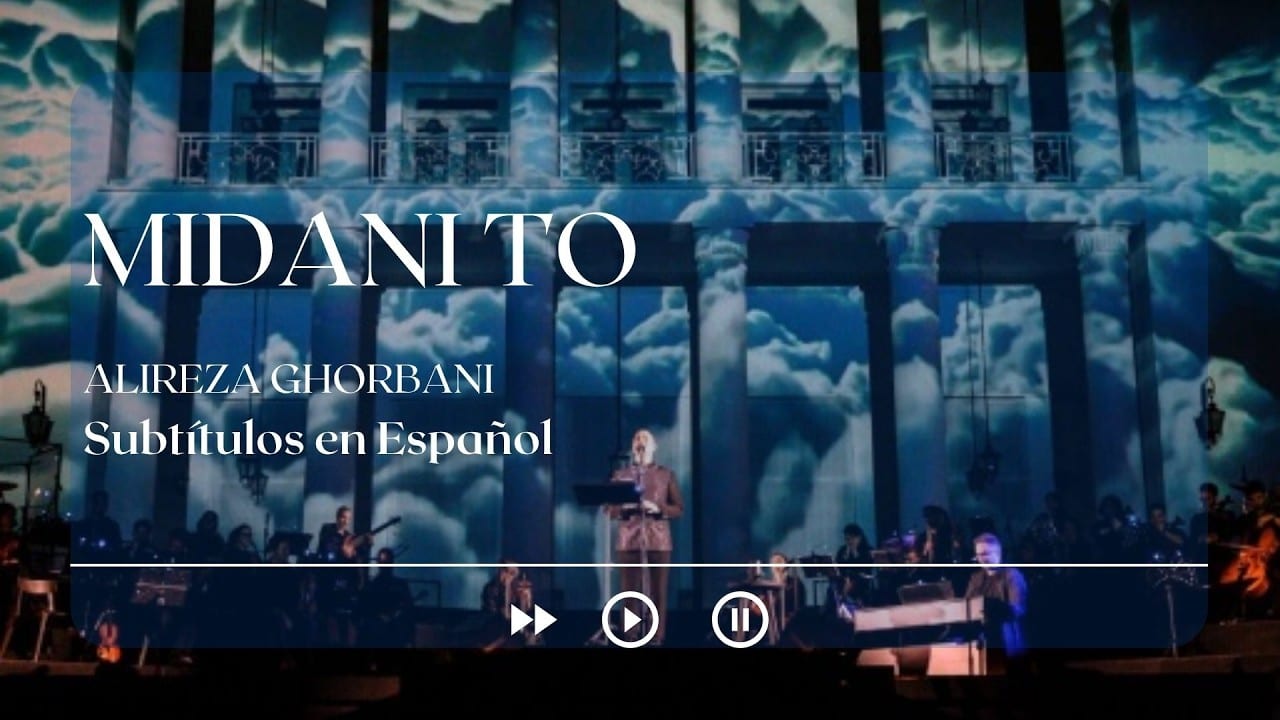 Miniatura del vídeo ««Lo sabes tú (Midani To)» | Subtítulos en Español | En directo | Alireza Ghorbani»